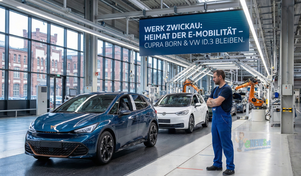 Atempause in Sachsen: Warum der Cupra Born und VW ID.3 in Zwickau bleiben